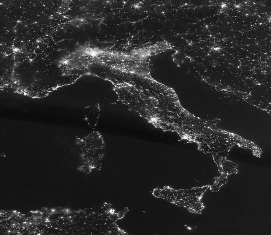 Italy by night