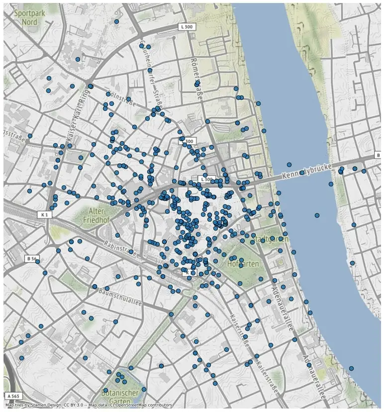Jupyter Basemap Plot