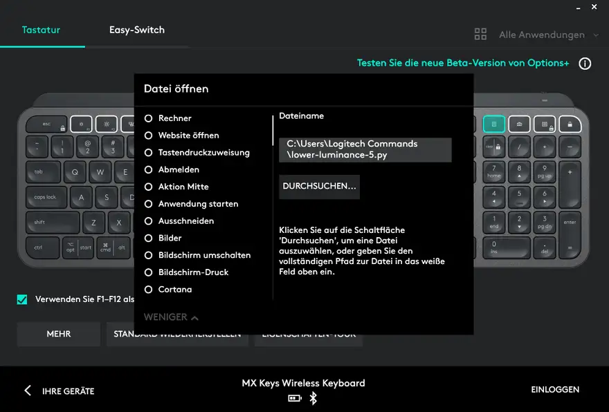Logitech Options