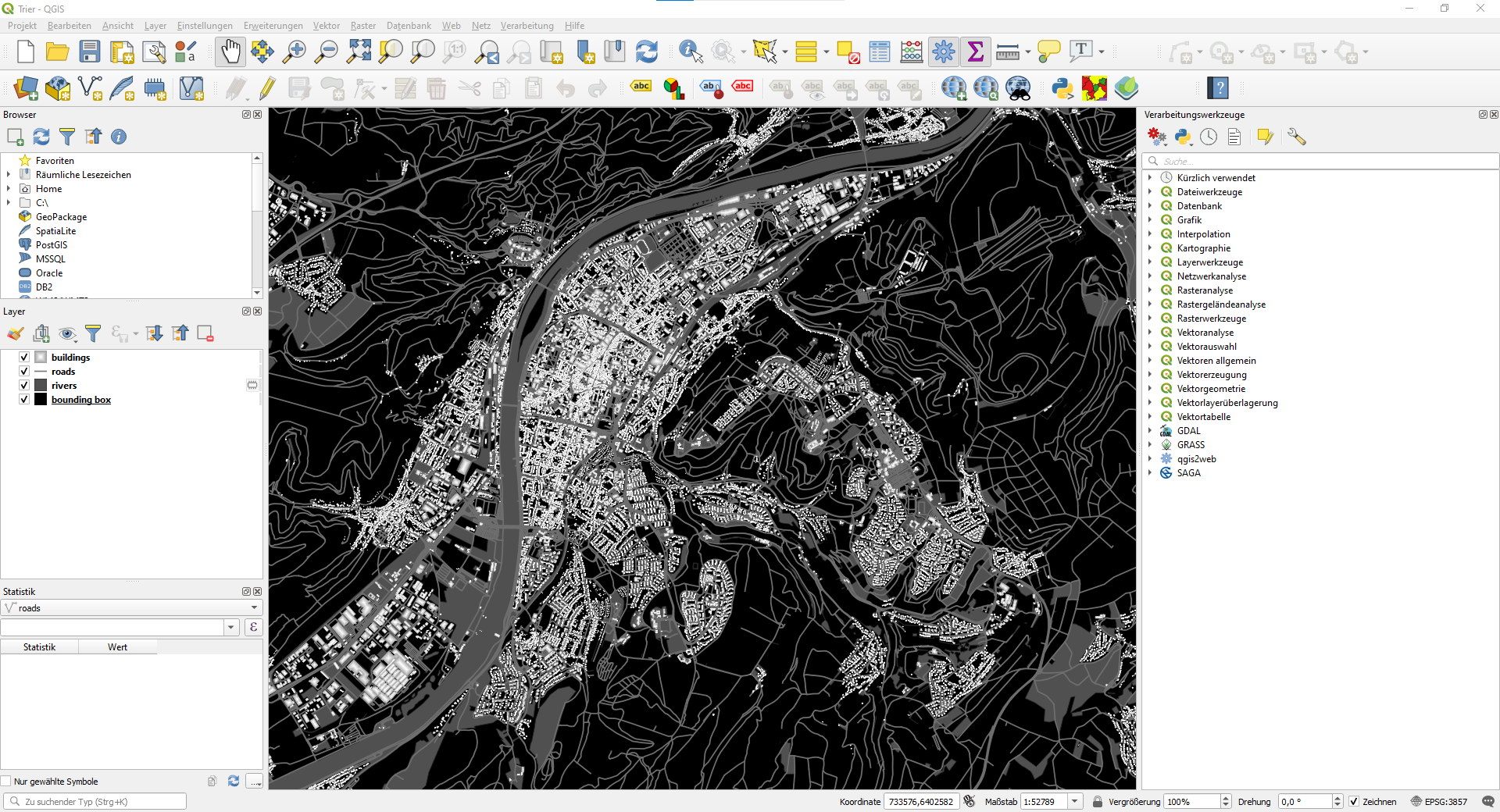 QGIS Trier